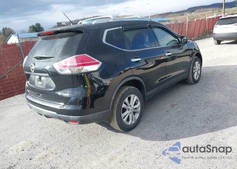 2016 Nissan Rogue Sv from USA, damaged, VIN KNMAT2MV3GP698974